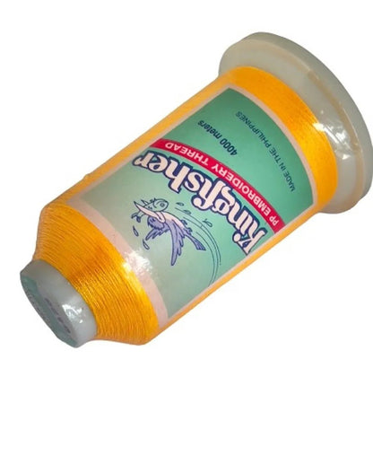 King Fisher Embroidery Thread 4000m 6428 Sunset Orange - My Sewing Mall