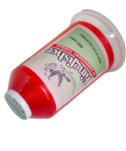 King Fisher Embroidery Thread 4000m 6435 Scarlet Red - My Sewing Mall