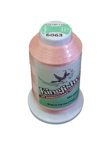 Kingfisher Embroidery Thread 4000m 6063 – Soft Pink - My Sewing Mall