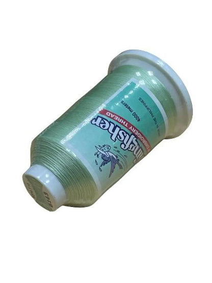 Kingfisher Embroidery Thread 4000m 6143 – Soft Mint Green - My Sewing Mall