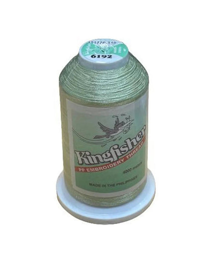 Kingfisher Embroidery Thread 4000m 6192 – Pale Olive Green - My Sewing Mall