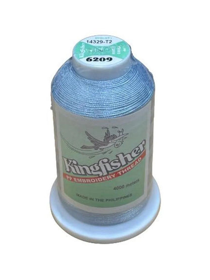 Kingfisher Embroidery Thread 4000m 6209 – Light Periwinkle - My Sewing Mall