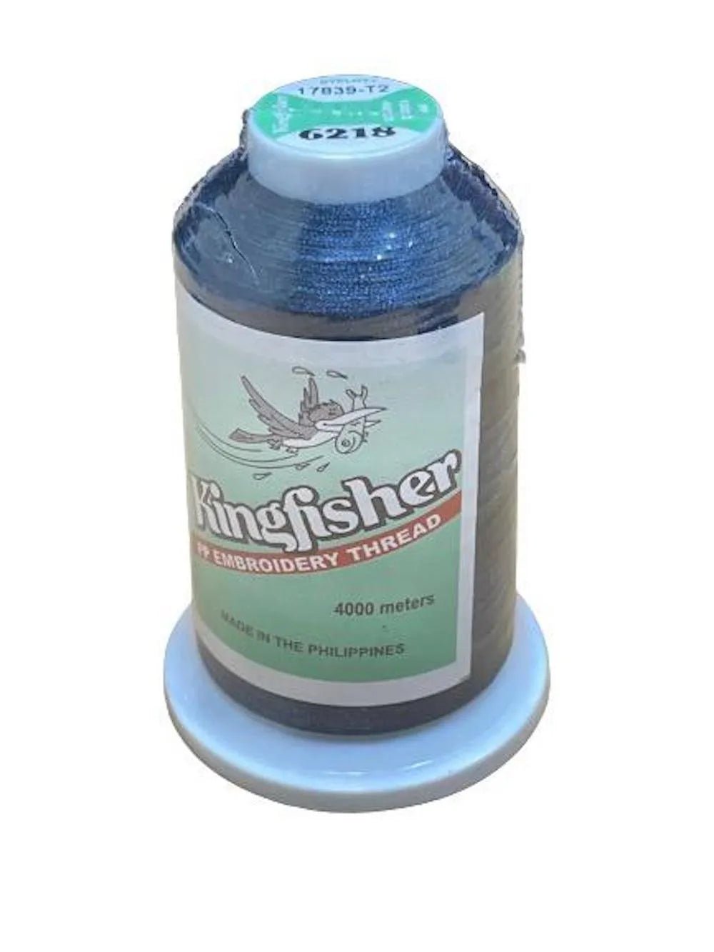 Kingfisher Embroidery Thread 4000m 6218 – Midnight Blue - My Sewing Mall