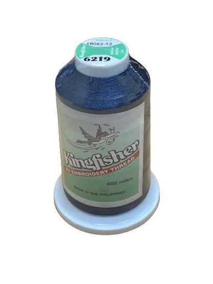 Kingfisher Embroidery Thread 4000m 6219 – Navy Blue - My Sewing Mall