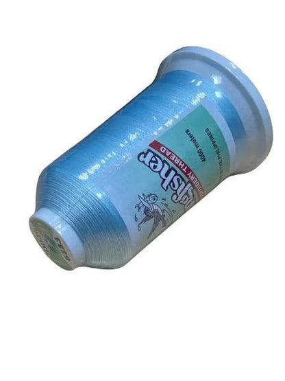 Kingfisher Embroidery Thread 4000m 6223 – Clear Sky Blue - My Sewing Mall