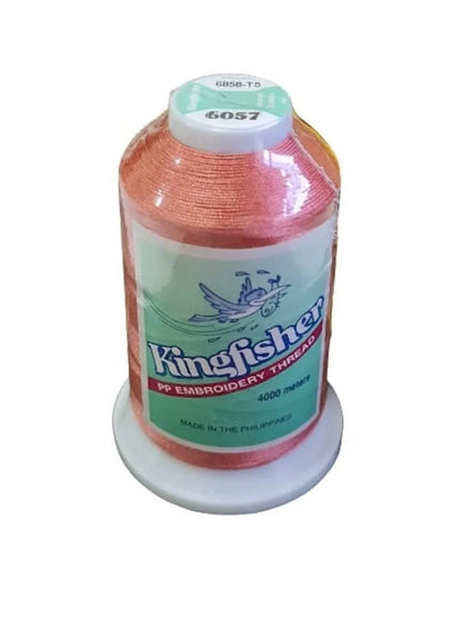 Kingfisher Embroidery Thread 4000m – Cherry Red 6056 - My Sewing Mall