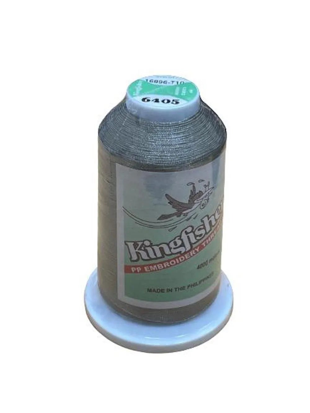 Kingfisher Embroidery Thread 4000m Dark Olive Green 6405 - My Sewing Mall