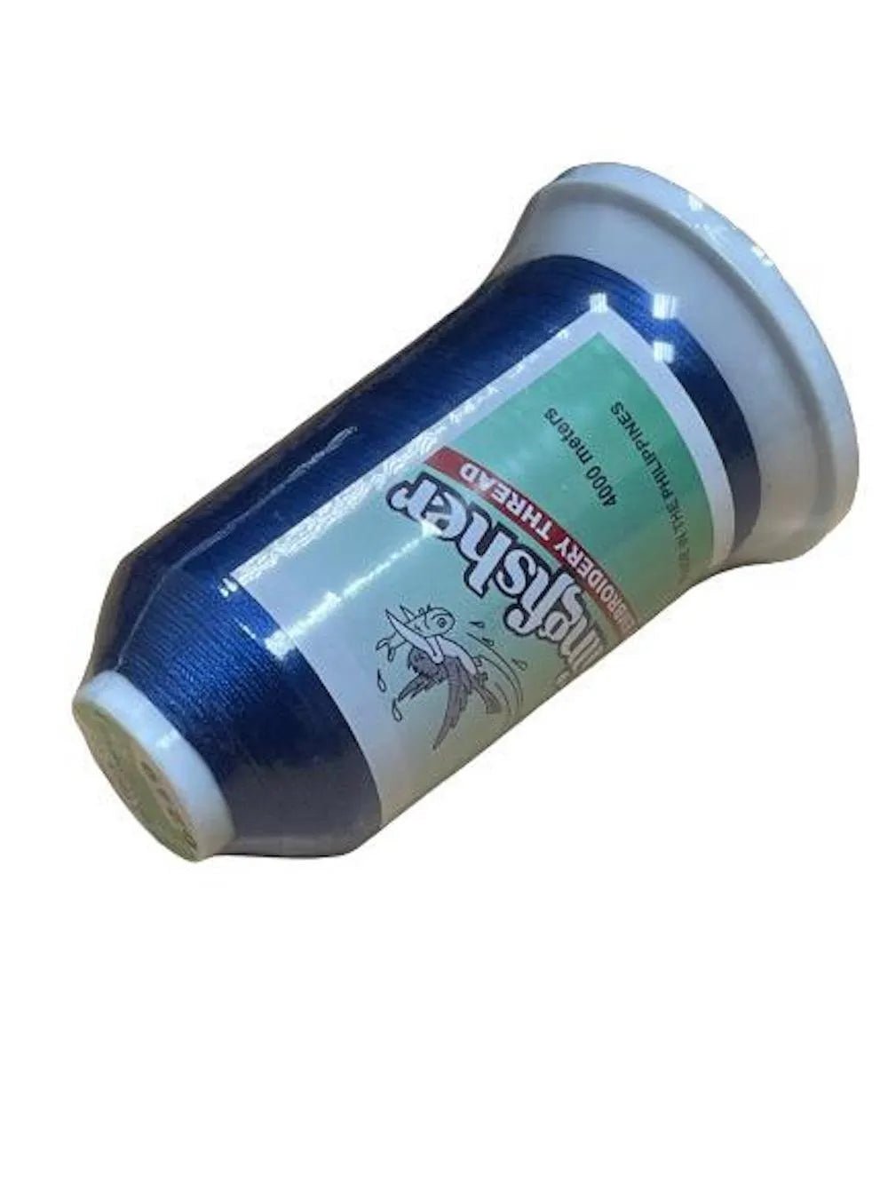 Kingfisher Embroidery Thread 4000m Deep Blue 6249 - My Sewing Mall