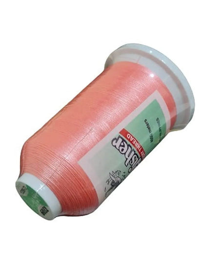 Kingfisher Embroidery Thread 4000m Delicate Coral Pink 6052 - My Sewing Mall