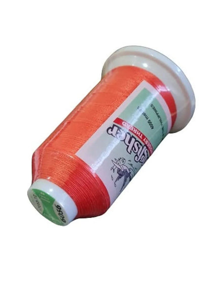 Kingfisher Embroidery Thread 4000m Hot Coral Orange - My Sewing Mall