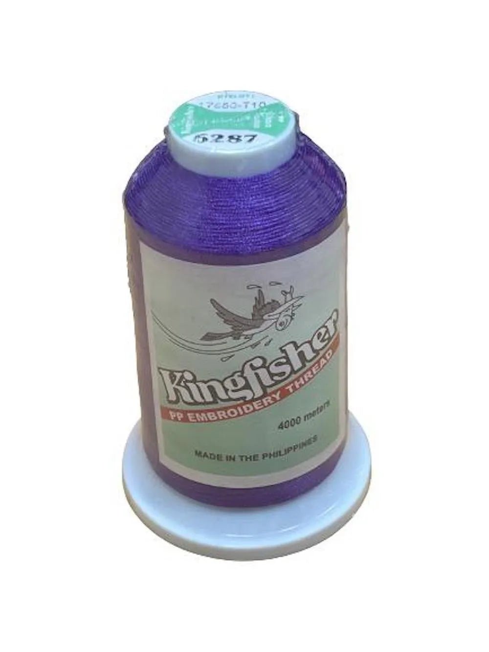 Kingfisher Embroidery Thread 4000m Imperial Purple 6287 - My Sewing Mall