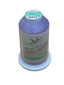 Kingfisher Embroidery Thread 4000m Lavender Purple 6277 - My Sewing Mall