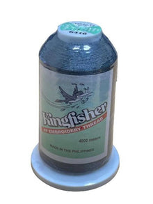 Kingfisher Embroidery Thread 4000m Midnight Blue 6416 - My Sewing Mall