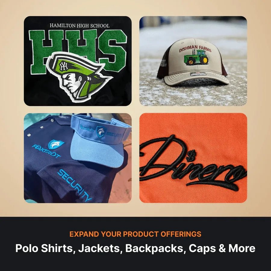 Marquee 20 - Needle Commercial Embroidery Machine with 10.1" Touchscreen Panel - My Sewing Mall