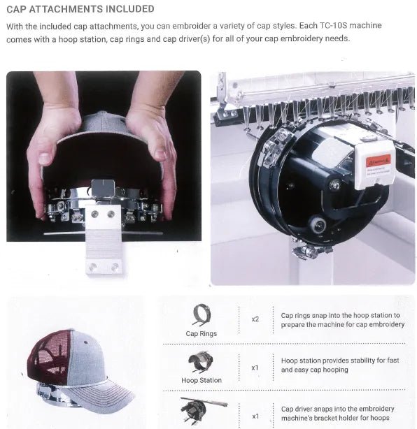 Marquee 20 - Needle Commercial Embroidery Machine with 10.1" Touchscreen Panel - My Sewing Mall