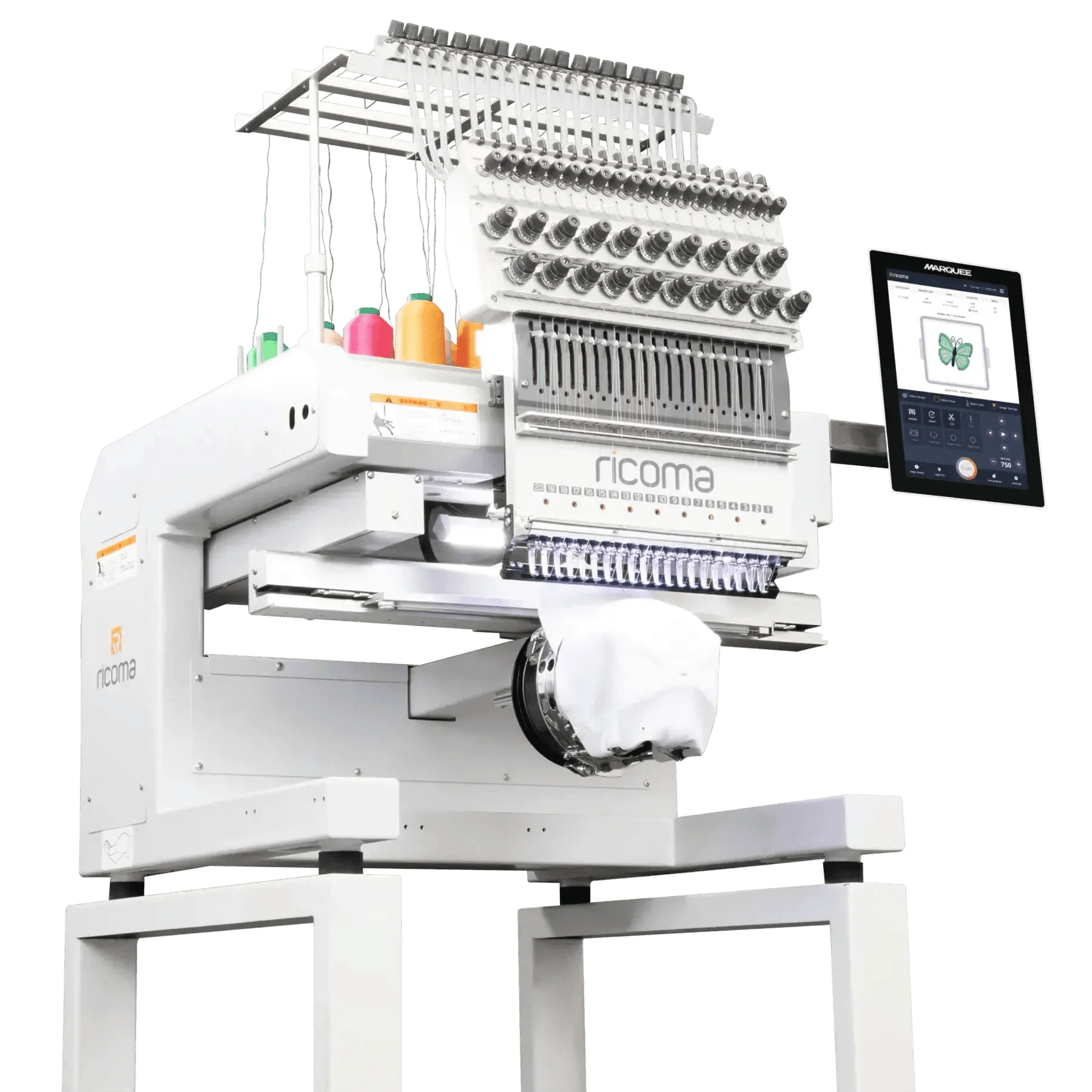 Marquee 20 - Needle Commercial Embroidery Machine with 10.1" Touchscreen Panel - My Sewing Mall