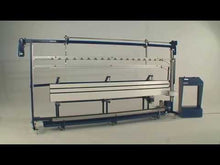 Eisenkolb AGA-2300ST: Automatic Vertical Curtain Height Cutting Machine with Foldout Slanted Worktable