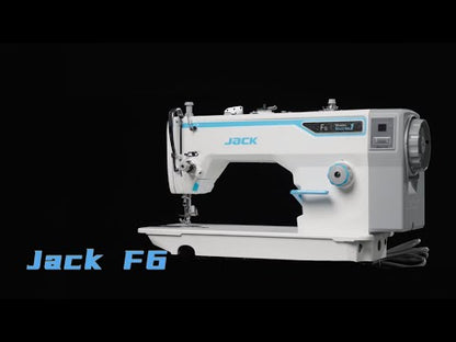 ماكينة الخياطة الصناعية ذات الدفع المباشر F6 من Jack (مجموعة كاملة)