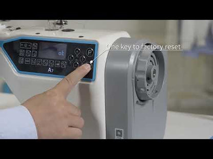 ماكينة الخياطة الصناعية Jack A6F، الدفع المباشر، تغذية الإبرة (مجموعة كاملة)