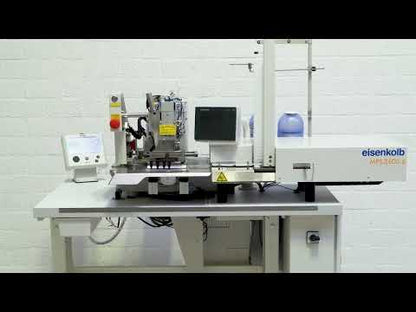 Eisenkolb MPS-2600: Automatic Single/Double Pleating and Microflex Hook Insertion Machine