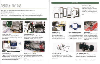 Ricoma 1201 TC 10S – 12 - Needle Commercial Embroidery Machine - My Sewing Mall