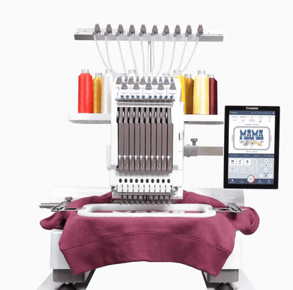 Ricoma Creator: Compact 10‑needle embroidery machine - My Sewing Mall