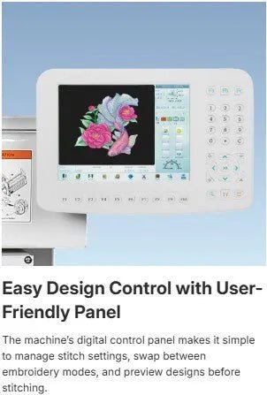 Ricoma MCC - 061201 Embroidery and Chenille Combo Machine - My Sewing Mall