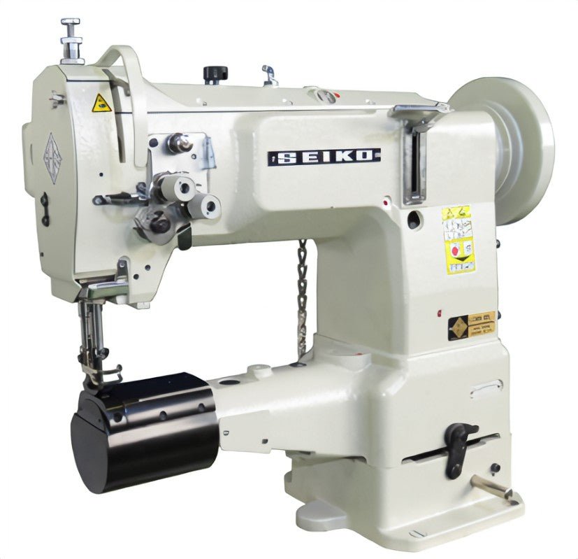 Seiko LCWN - 8BL High speed, Cylinder bed, Large Vertical axis hook, Compound feed Compound feed and walking foot, Reverse stitch, Lockstitch machine - My Sewing Mall