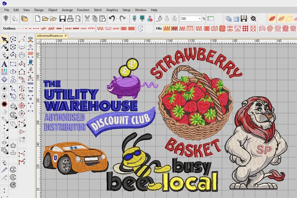 Wilcom E4.5 DESIGNING Embroidery Software - My Sewing Mall