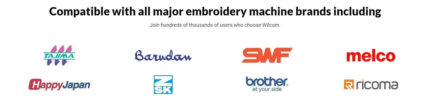 Wilcom E4.5 DESIGNING Embroidery Software - My Sewing Mall