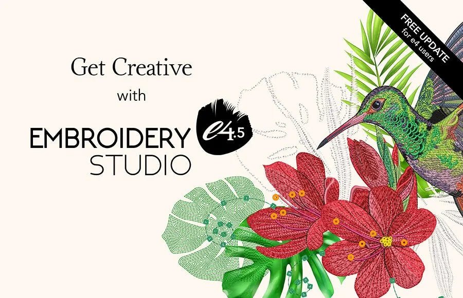 Wilcom E4.5: DESIGNING Embroidery Software – My Sewing Mall