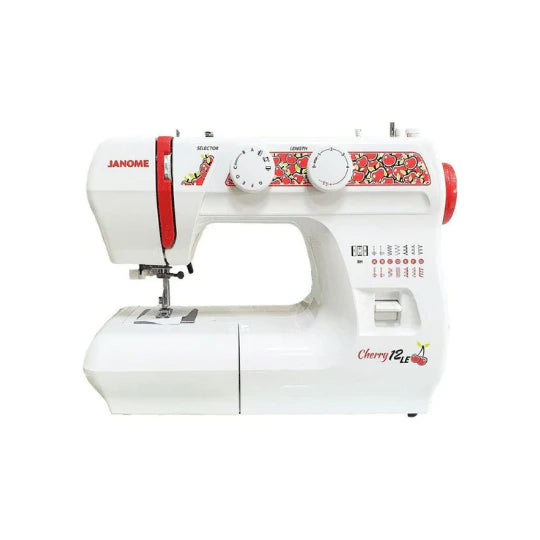 Janome Cherry 12LE with Hard Cover - My Sewing Mall