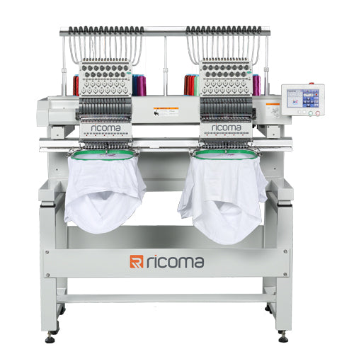 Ricoma RCM-MT-1202 Double Head, 12-Needle Embroidery Machine