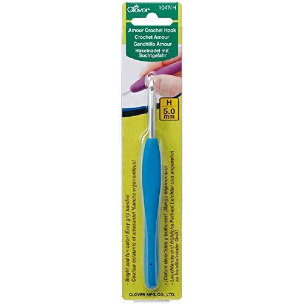 Clover Amour Crochet Hooks 5.0mm H - My Sewing Mall