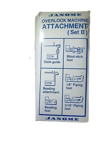 Janome Overlocker Attachment Set B - My Sewing Mall