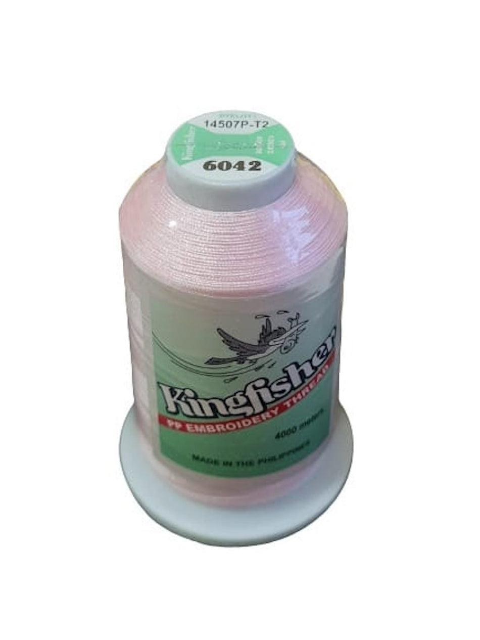 King Fisher Embroidery Thread 4000m 6042 - My Sewing Mall