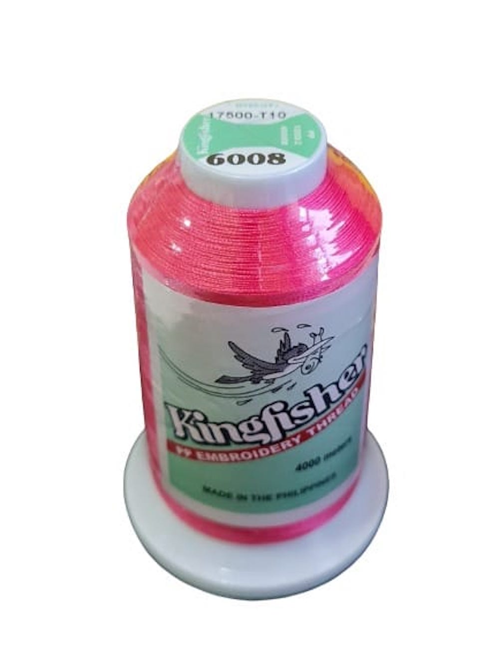 King Fisher Embroidery Thread 4000m 6008 - My Sewing Mall