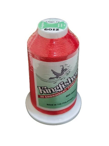 King Fisher Embroidery Thread 4000m 6012 - My Sewing Mall