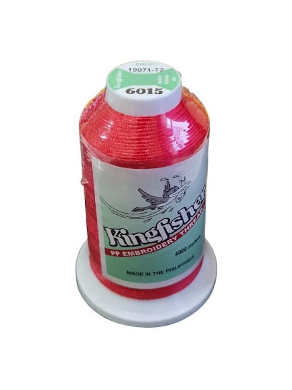 King Fisher Embroidery Thread 4000m 6015 - My Sewing Mall