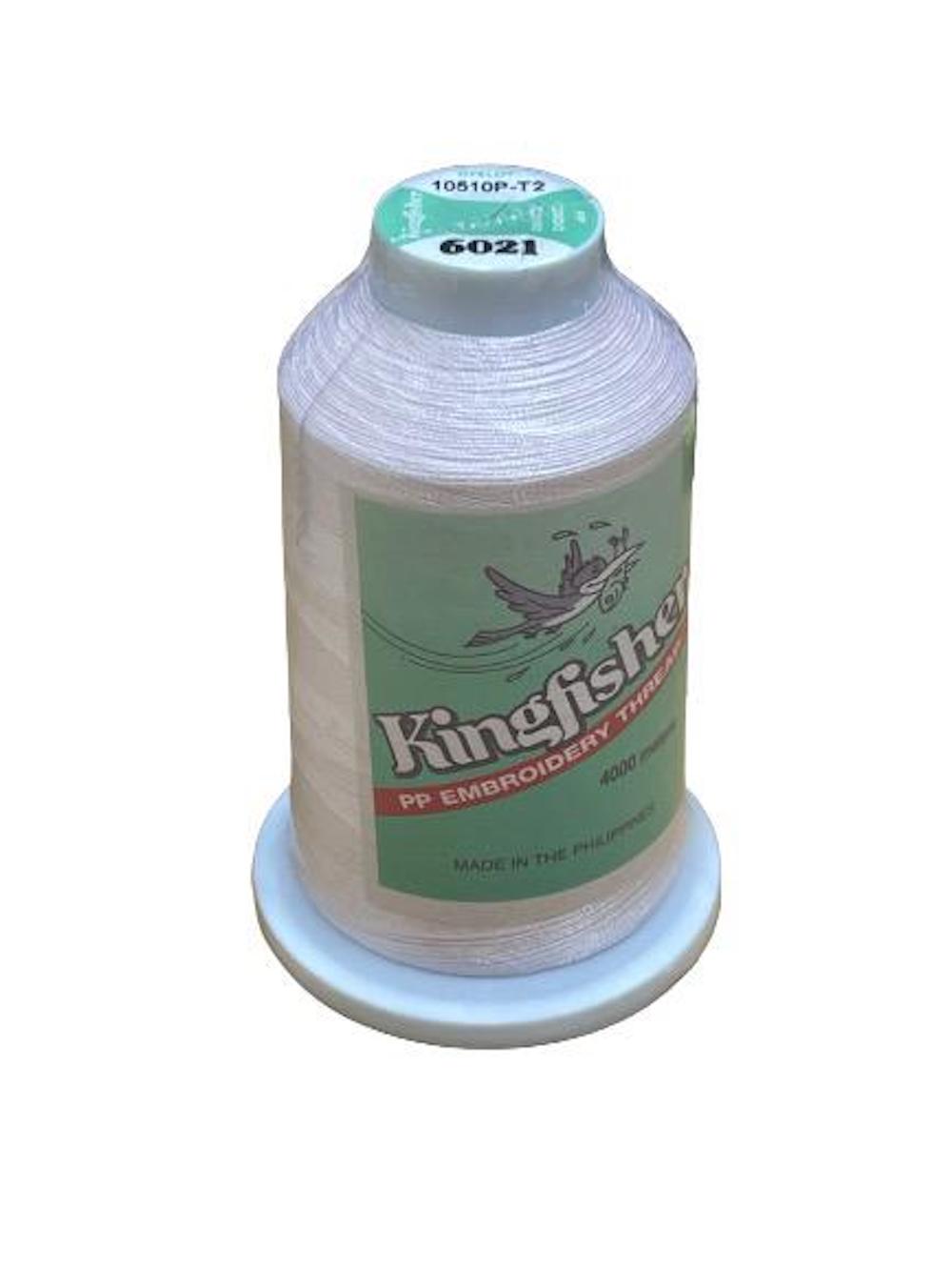 King Fisher Embroidery Thread 4000m 6021 - My Sewing Mall