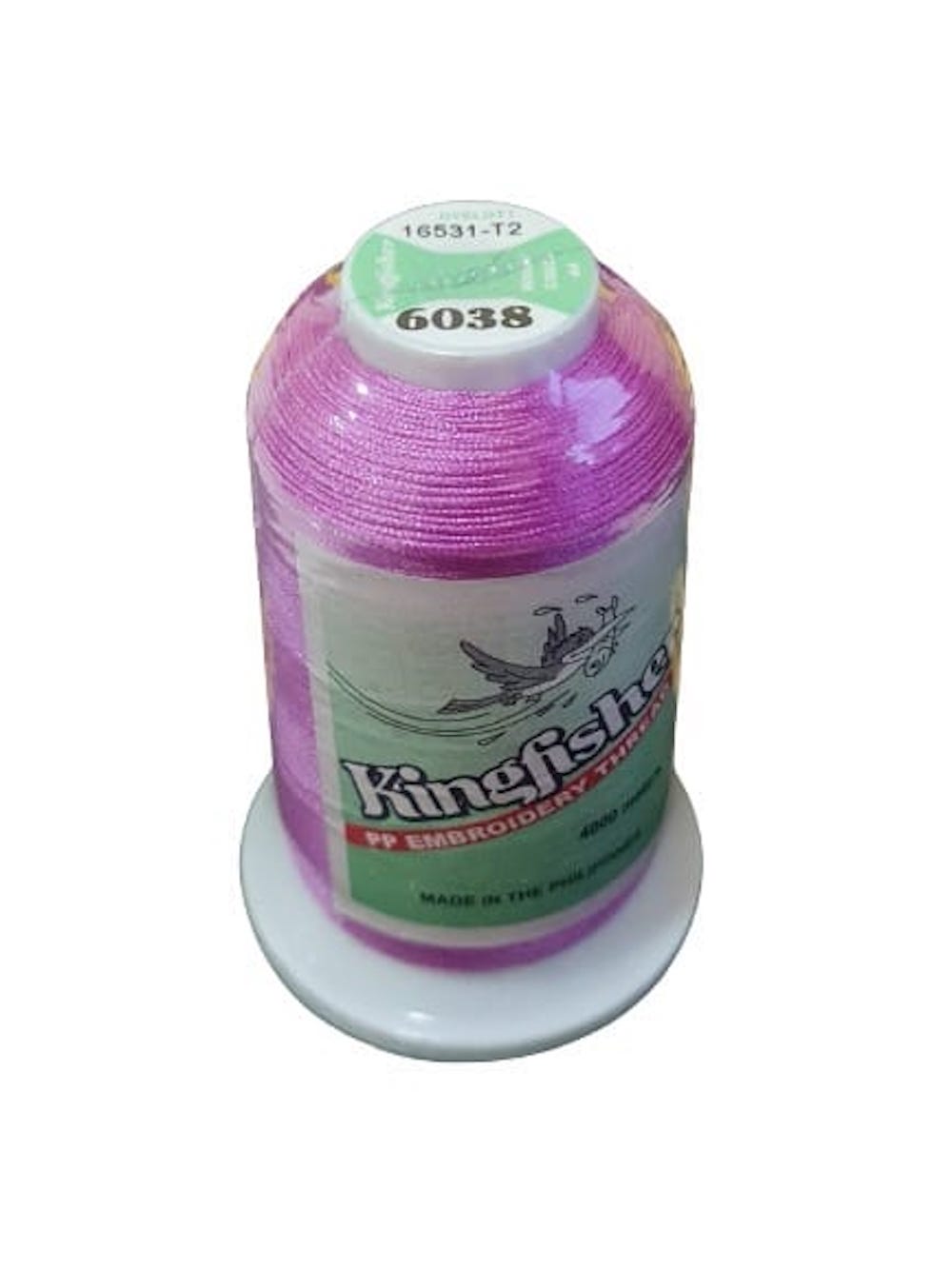 King Fisher Embroidery Thread 4000m 6038 - My Sewing Mall