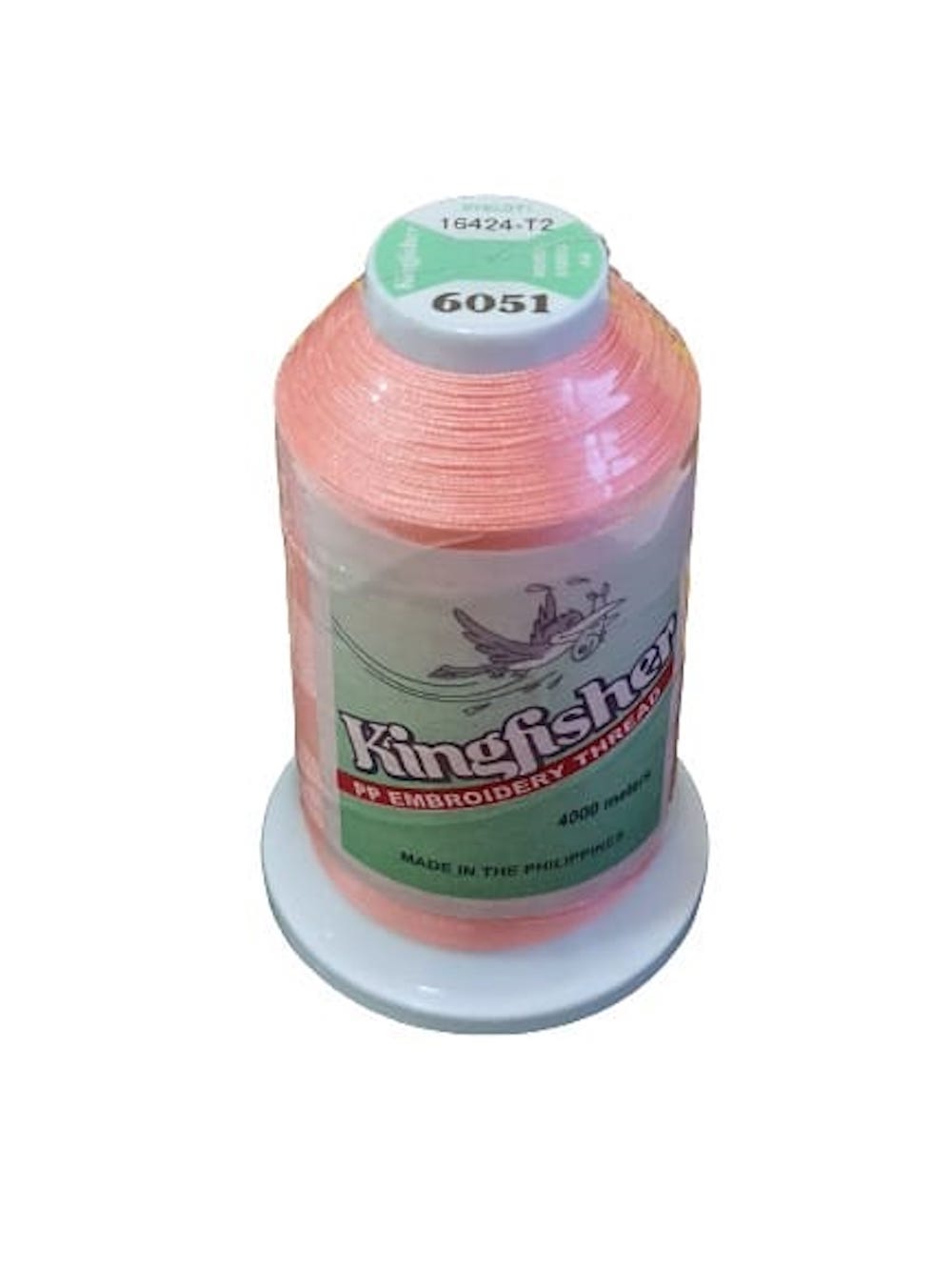 King Fisher Embroidery Thread 4000m 6051 - My Sewing Mall