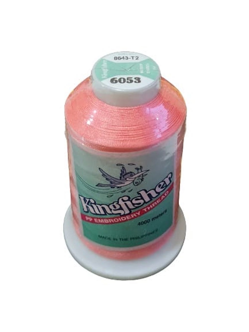 King Fisher Embroidery Thread 4000m 6053 - MY SEWING MALL