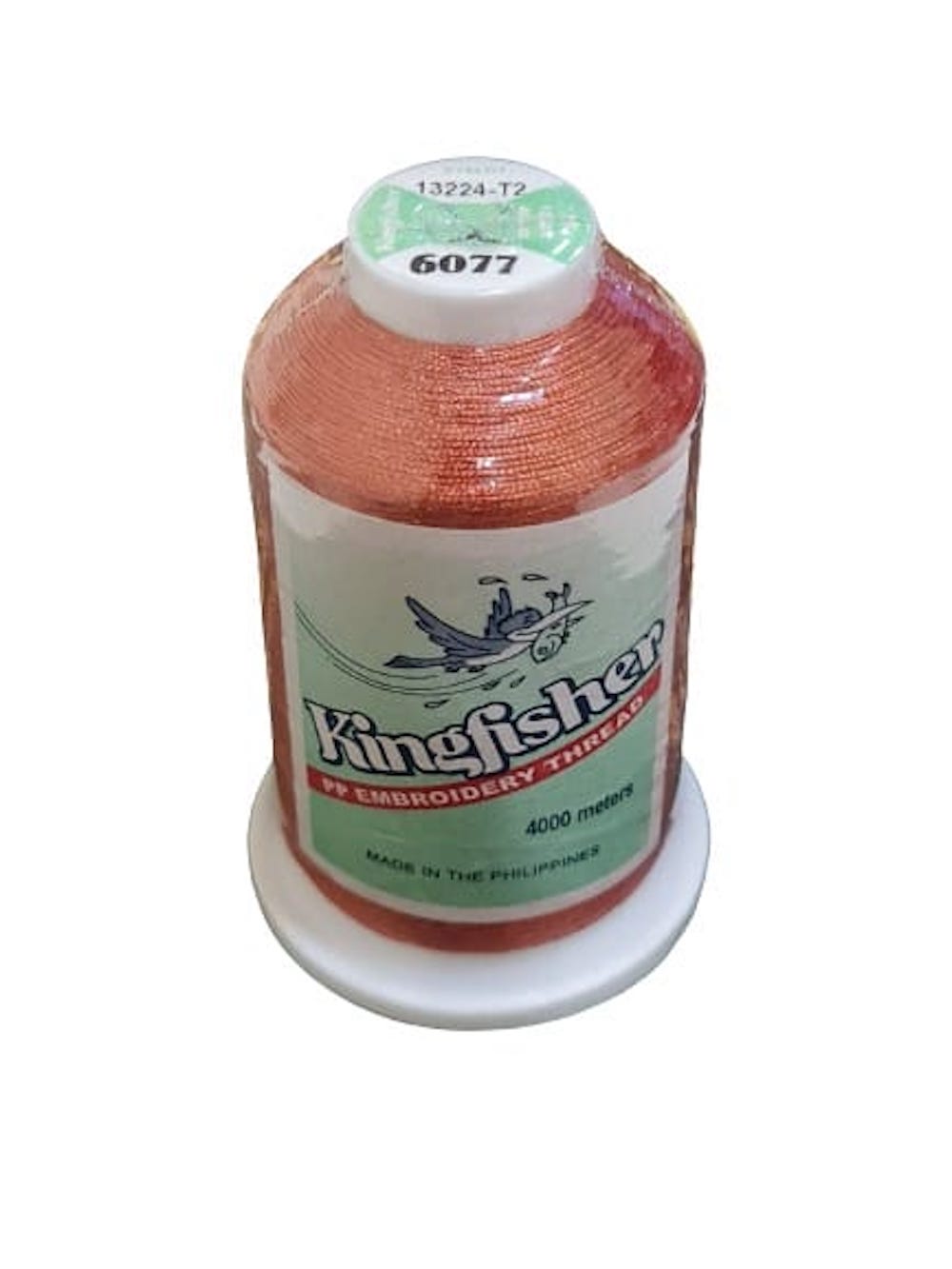 King Fisher Embroidery Thread 4000m 6077 - My Sewing Mall