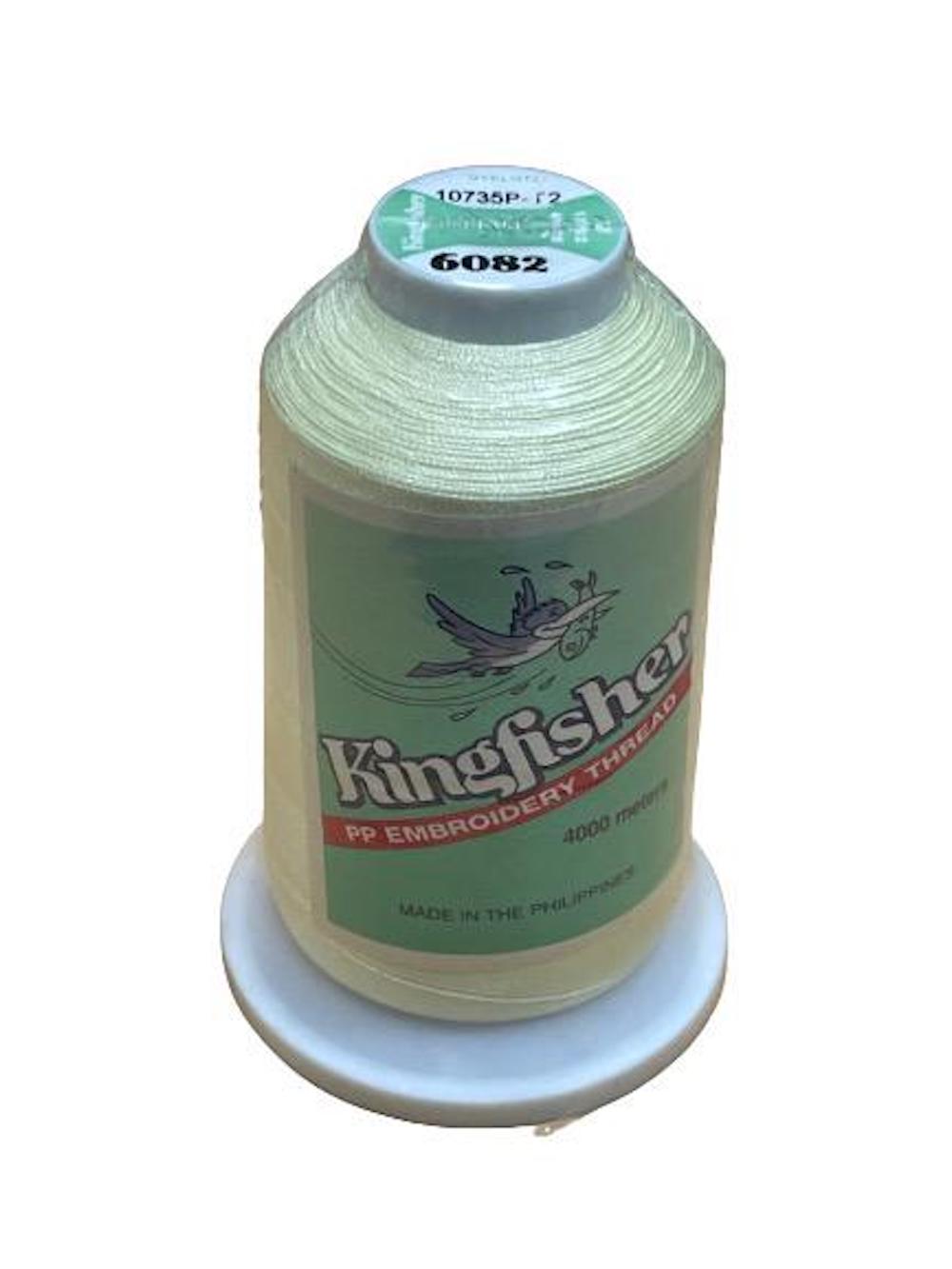 King Fisher Embroidery Thread 4000m 6082 - My Sewing Mall