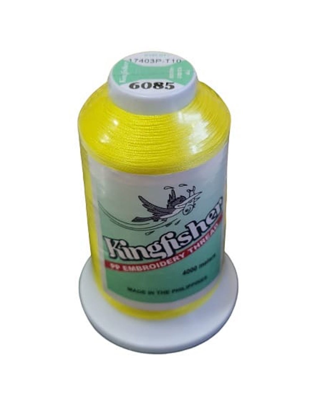 King Fisher Embroidery Thread 4000m 6085 - My Sewing Mall