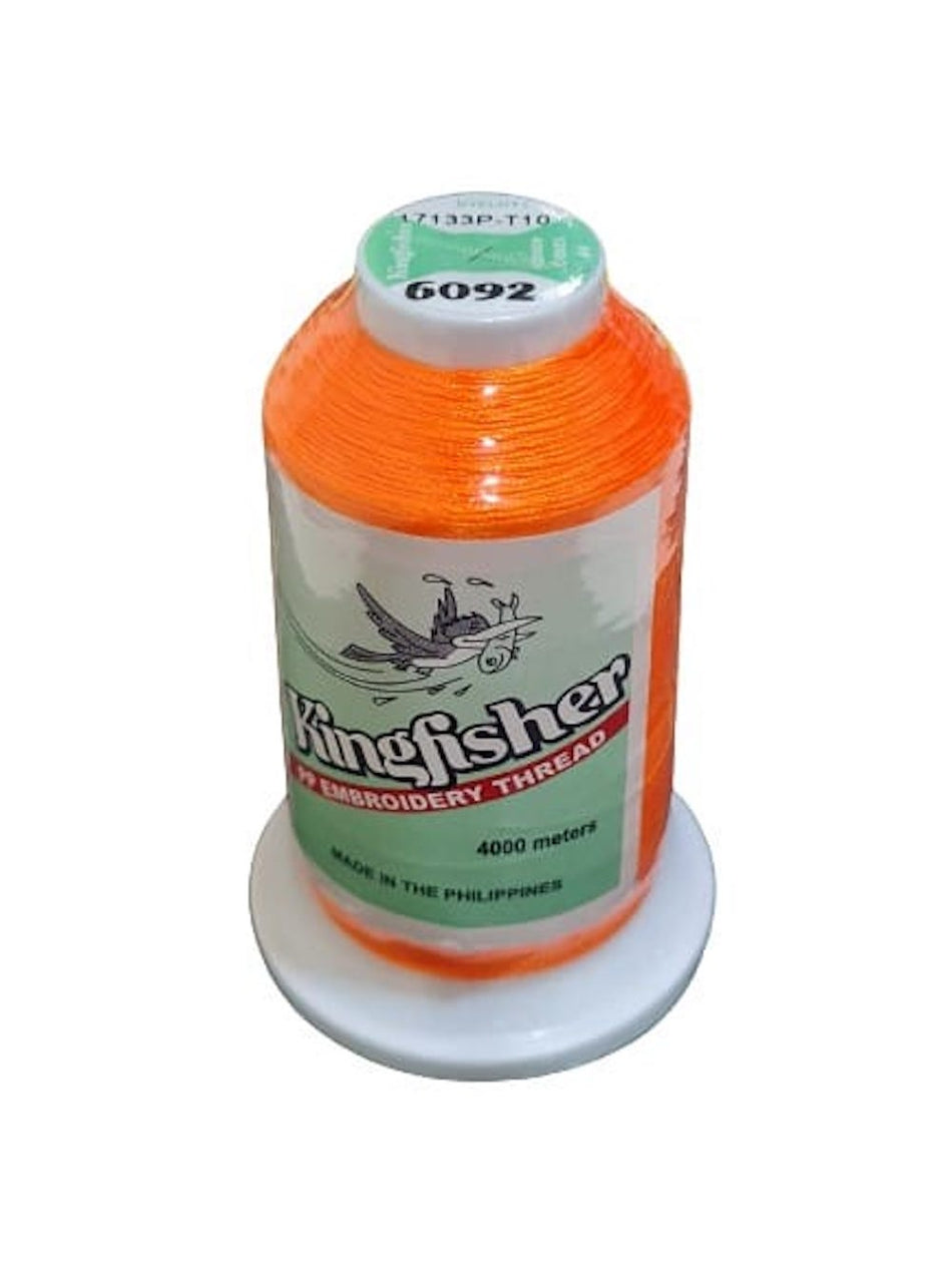 King Fisher Embroidery Thread 4000m 6092 - My Sewing Mall