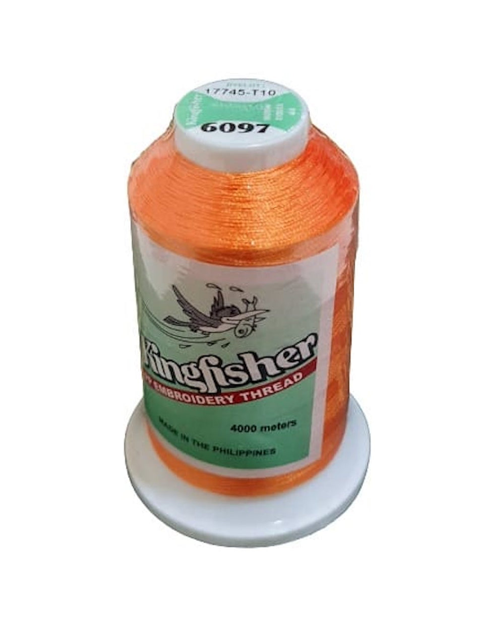 King Fisher Embroidery Thread 4000m 6097 - My Sewing Mall