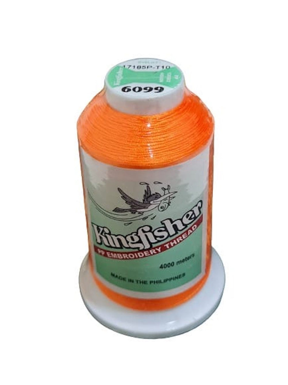 King Fisher Embroidery Thread 4000m 6099 - My Sewing Mall