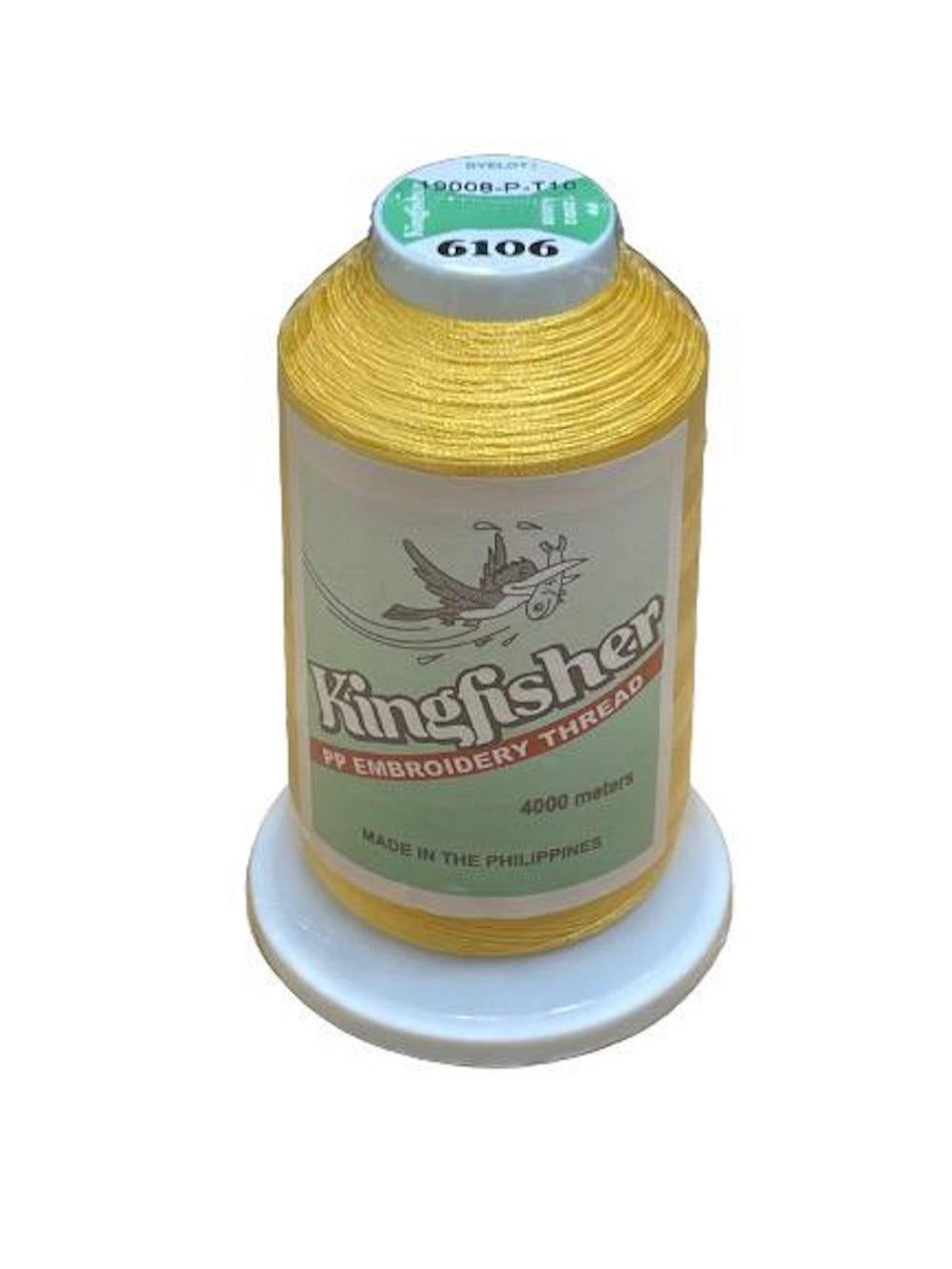 King Fisher Embroidery Thread 4000m 6106 - My Sewing Mall